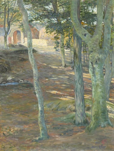 Lucien Ott, Paysage, 1898