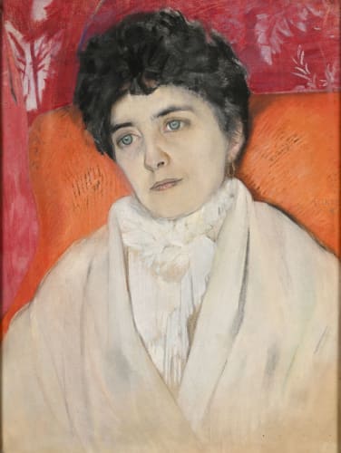 Alphonse Ernest Iker, dit Alphie Iker, Convalescente, 1891