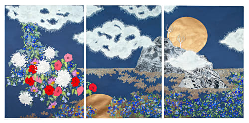 Crystal Liu, our place, “through the fog, into the moonlight”, 2022