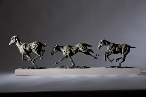 Jane Shaw, Galloping Horse Series I, II, III