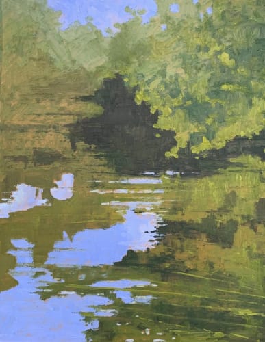 Stephen Bithell, Colour on North Lake , 2022