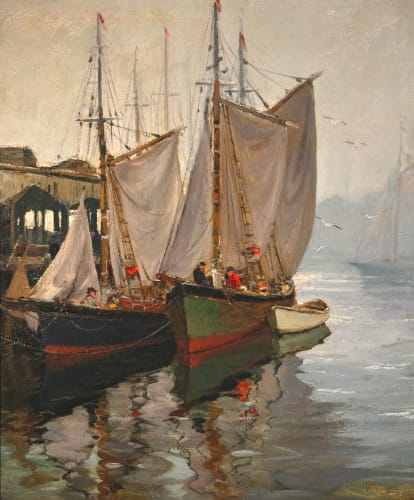 Anthony Thieme (1888-1954), Mackerel Fleet