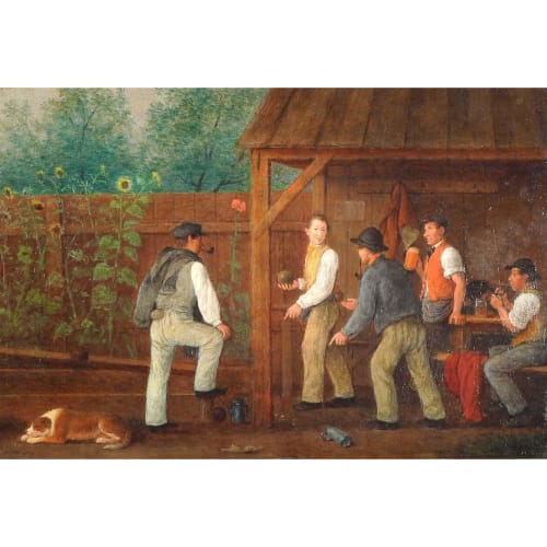 Michael Neder, Kegelpartie, 1878