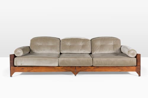 Jorge Zalszupin, Very rare Brazilian sofa, 1965
