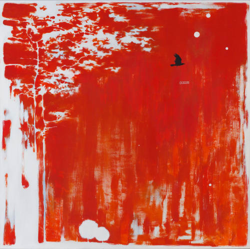 Aleksey Dubinsky ZENITH • ЗЕНИТ, 2013 - 2019 Canvas, acrylic Холст, акрил 74 3/4 x 74 3/4 in 190 x 190 cm