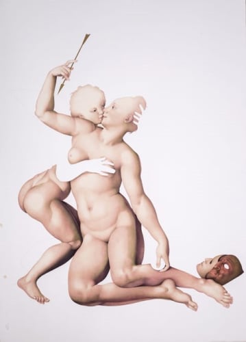 Irfan Hasan, Venus, Cupid, Folly and Time - After Agnolo Bronzino, 2015