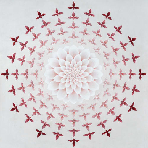 Olivia Fraser, Scent of the Lotus V, 2018