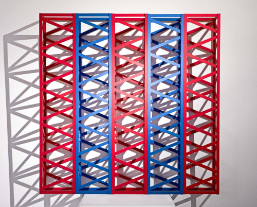 Rasheed Araeen, (3R+2B)SW, 1971