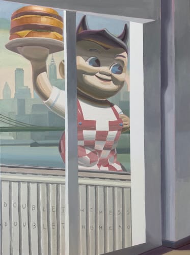 Jaime Urdiales Big Boy, 2024 Acrylic on canvas 30 x 40 in 76.2 x 101.6 cm Unique Series: Paintings