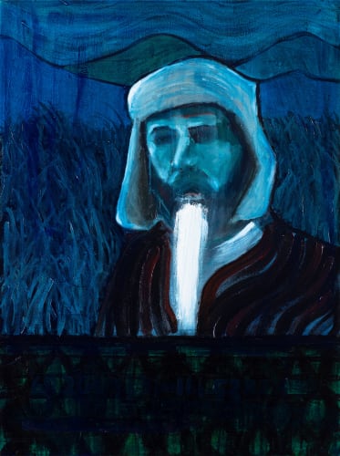 Mario Davalos Arctic self portrait, 2025 Oil on canvas 30 x 40 in 76.2 x 101.6 cm