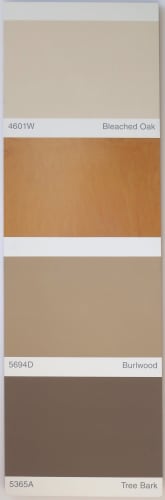PETER WEGNER Bleached Oak/ /Burlwood/Tree Bark, 1997 Mixed oil-based media on panel 64.5 x 20 x 1.5 inches 163.83 x 50.8 x 3.81 cms