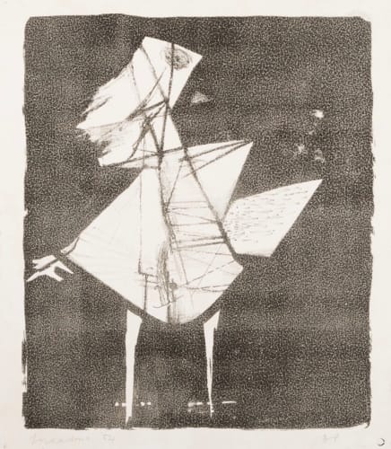 Bernard Meadows, Frightened Bird, 1954