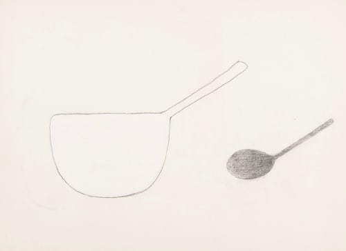 William Scott, Pan and Spoon, 1980/82, circa