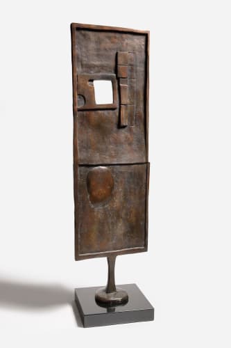Hubert Dalwood, Patinated bronze screen, 1959