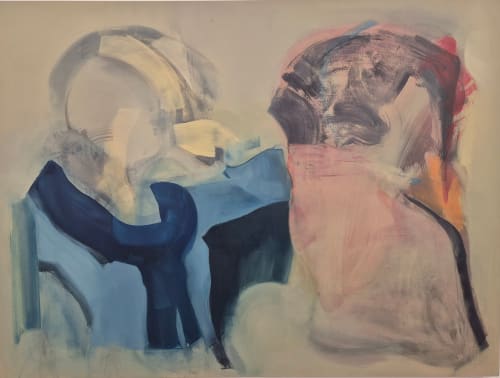 Stephanie Deady Emotional Calculus, 2025 oil on birch plywood 75 x 100 cm