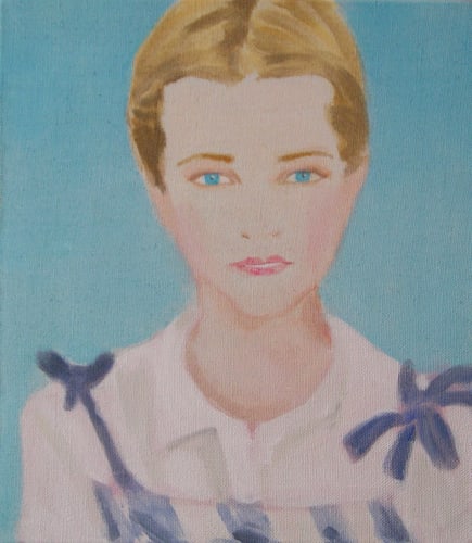 Gemma Browne Lily-White 1, 2006 acrylic on linen