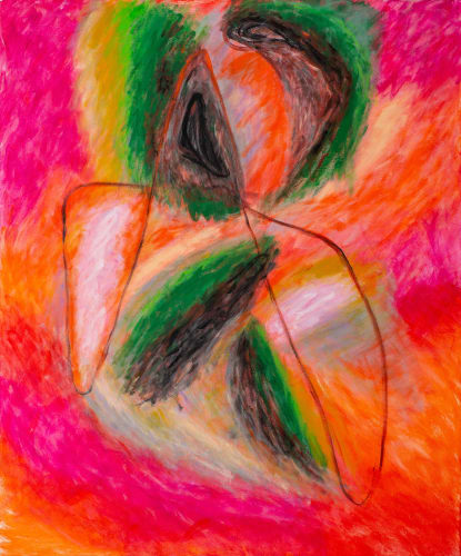 Lesley-Ann O Connell A Warm Distortion, 2025 Acrylic on canvas 131 x 109 cm