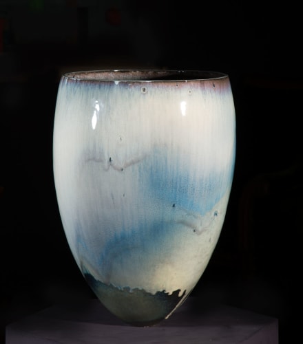 Allison Weightman Big Sky Pot, 2020 ceramic 49cm x 36cm diameter