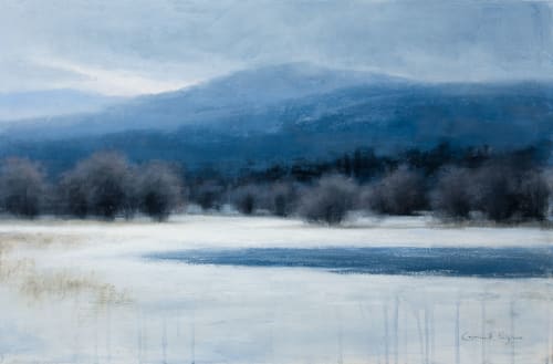 Carina Prigmore Touch of Light, 2020 acrylic on canvas 61cm x 89cm 24 x 35 in