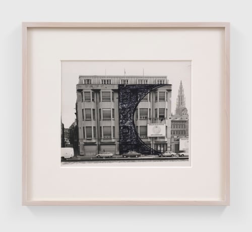 Gordon Matta-Clark, Study for Office Baroque, 1st. project, c. 1977