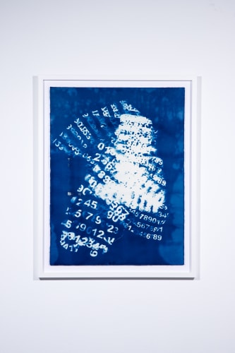 Shaikha Al Mazrou Despite The Weather, 2020 Cyanotype 75 x 57 cm each 29 1/2 x 22 1/2 in each