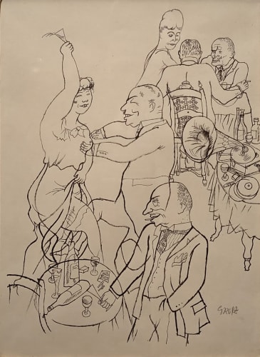 George Grosz, Tanzfeier (Dance), 1920