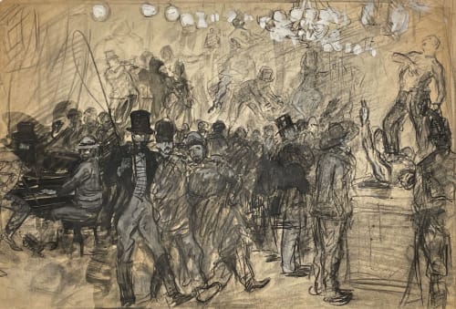 William Glackens, Street Fair, circa 1905