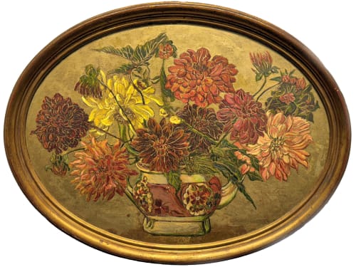 Mary Elizabeth Price, Dahlias and Lustre, circa 1925