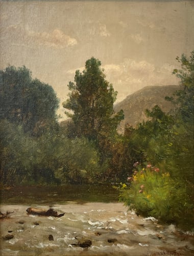 Worthington T. Whittredge, On the Upper Delaware, circa 1875