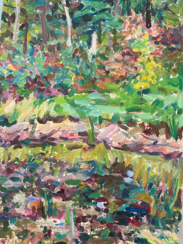 Charles DuBack, Tree Landscape, 1987
