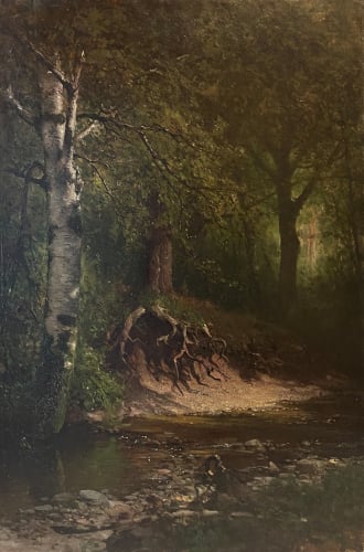 Thomas Hill, Artist's Brook, New Hampshire, 1870