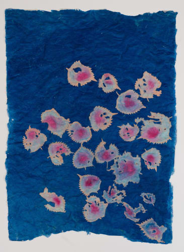 Mika Horie, Red Perilla Leaves I, 2022