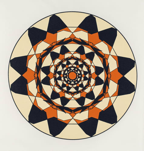 Wafa Bint Hasher Al Maktoum Arabian Leopard, 2016 Silkscreen 47 x 47 cm Edition 4 of 8 plus 2 AP