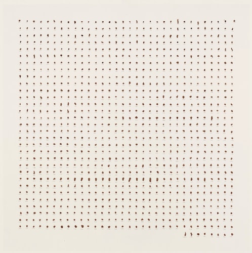石晉華 《一千日》 One Thousand Days, 2012.04.20-2015.01.14 藝術家血液、紙、鉛筆 Artist's own blood, pencil, paper 126 x 126 cm