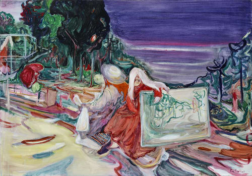 傅饒 《夏日 》 Summer Days, 2019 油彩、畫布 Oil on canvas 115 × 165 cm