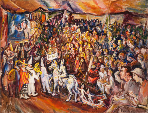 Theresa Bernstein, Madison Square Garden Circus, 1936