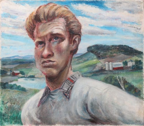 Robert O. Hodgell, Self-Portrait