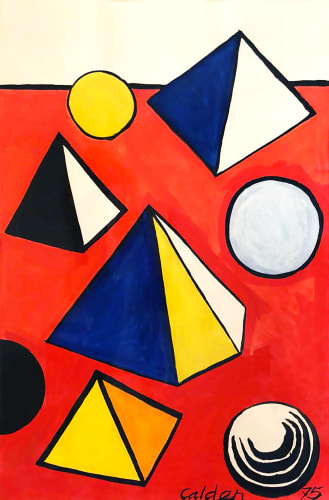 Alexander Calder, Desert Rouge, 1975