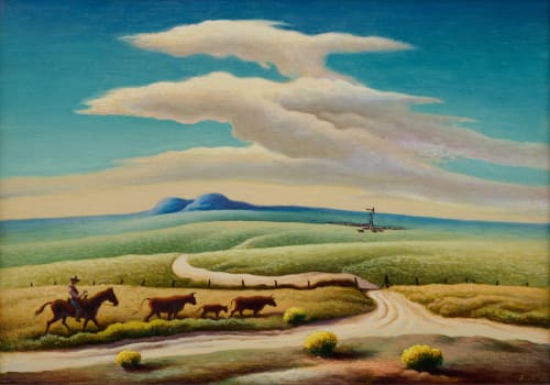 Thomas Hart Benton, The Plains, 1953