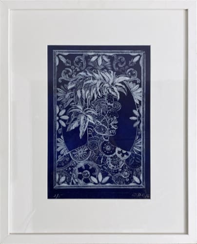 Edouard Duval-Carrié Les Metamorphoses du Makandal # 3, 2016 Etching on acrylic 14 x 9 in 35.56 x 22.86 cm Ed. 2 of 5