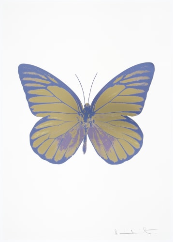 Damien Hirst, The Souls I - Cool Gold/Aquarius/Cornflower Blue, 2010