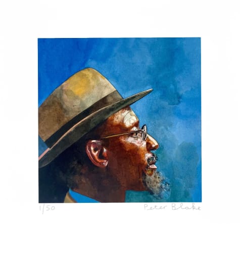 Peter Blake, Linton Kwesi Johnson, 2020