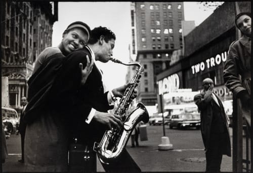 William Claxton, Times Square, NYC, 1960, printed 1999