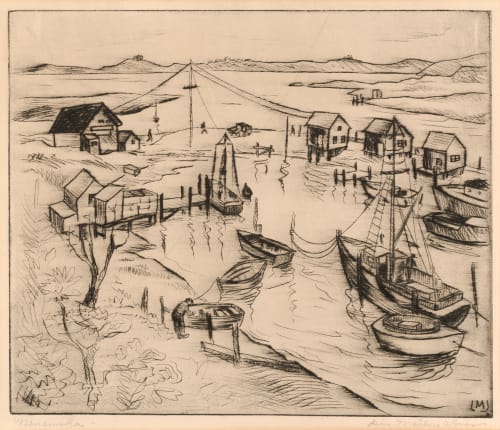Lois Mailou Jones, Menemsha, 1940, c.