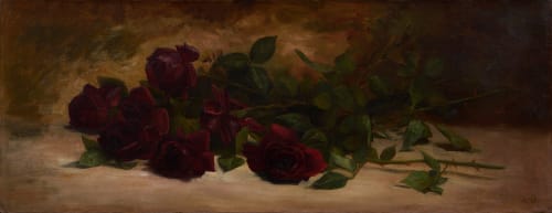Charles Ethan Porter, Still Life with Roses, 1885, c.