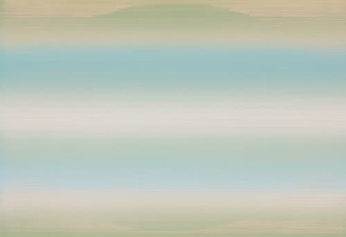 Ed Clark, Untitled (Blue and Green Composition), 1974