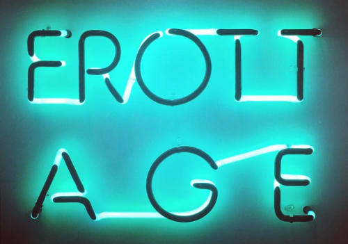 August Klintberg Frott Age, 2018 Néons, dibond, transformateur / Neon tubing, dibond, transformer 25 5/8 x 33 1/2 " 65 x 85 cm Edition of 5 + 2 AP