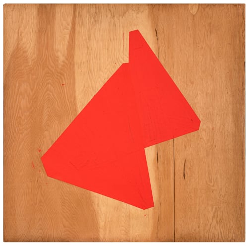 Judy Rifka Single Shape - 3, 1974 Handmade paint on plywood 48 x 48 x 2 in 121.92 x 121.92 x 5.1 cm