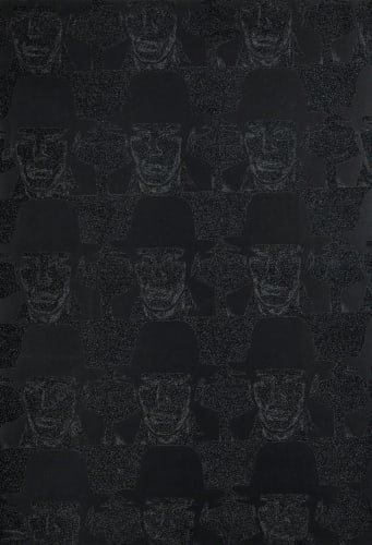Andy Warhol Joseph Beuys, 1980 Diamond dust and screenprint on paper 111 x 76 cm 43 3/4 x 29 7/8 in