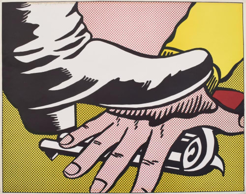 Roy Lichtenstein, Foot and Hand, 1964